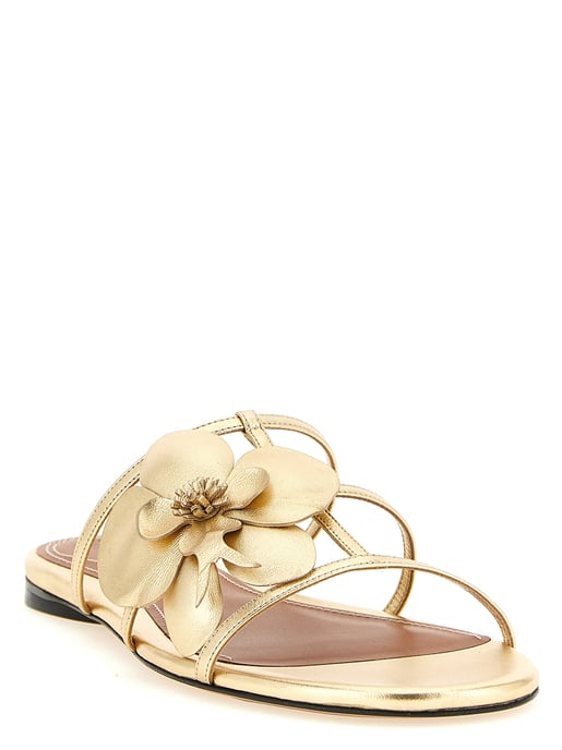 Zimmermann Gouden Leren Slippers - Image 3