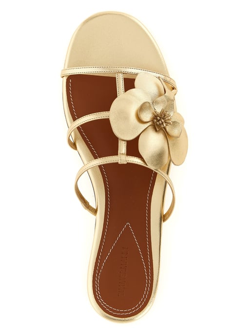 Zimmermann Gouden Leren Slippers - Image 5