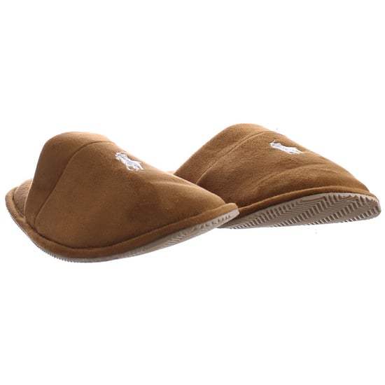 Ralph Lauren Summit Scuff II Mens Brown Slippers - Image 2