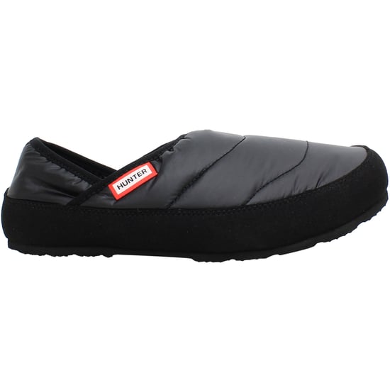 Hunter Puffer Womens Black Slippers - Image 1