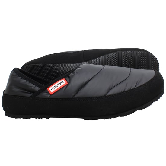Hunter Puffer Womens Black Slippers - Image 4