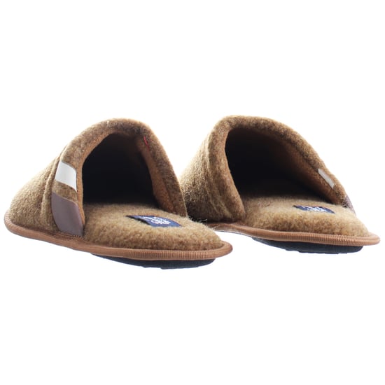 Penguin Bedfordshire Mens Tan Slippers - Image 3