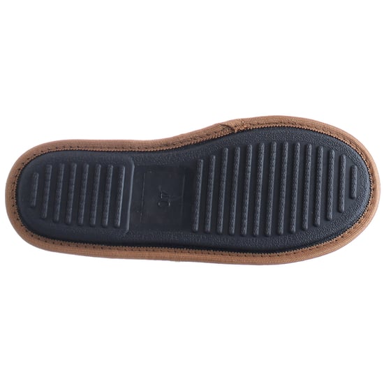 Penguin Bedfordshire Mens Tan Slippers - Image 5