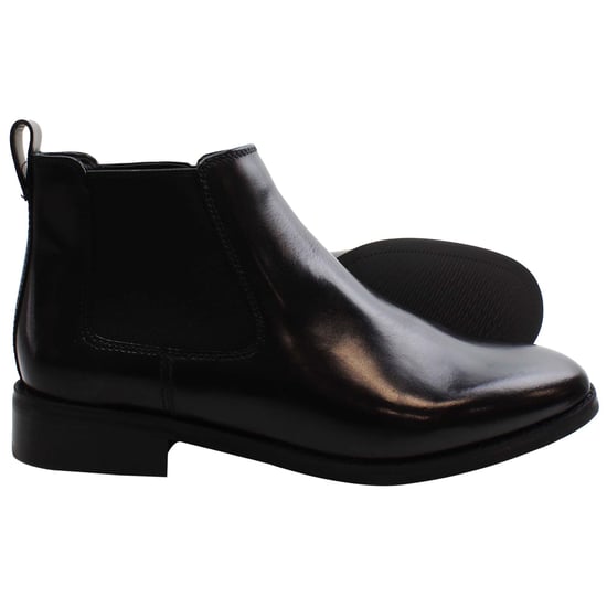 Clarks Ria Womens Black Chelsea Boots - Image 4