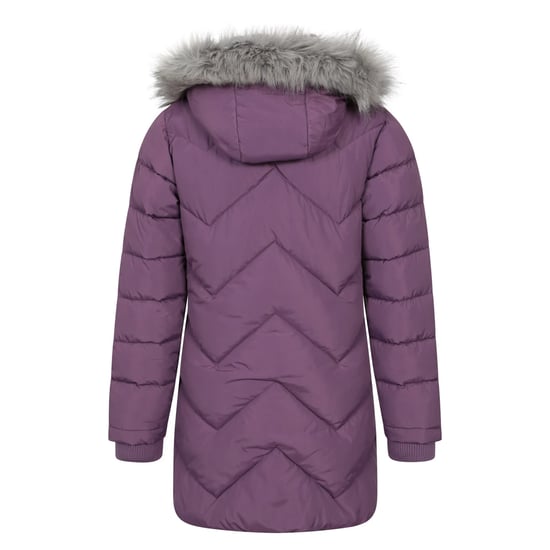 Mountain Warehouse Waterbestendige gewatteerde jas voor kinderen/Kinderen Galaxy (Donkerpaars) - Image 2