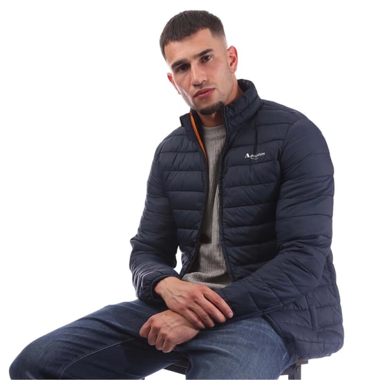 Aquascutum Heren Puffer Jas (Marine) - Image 1
