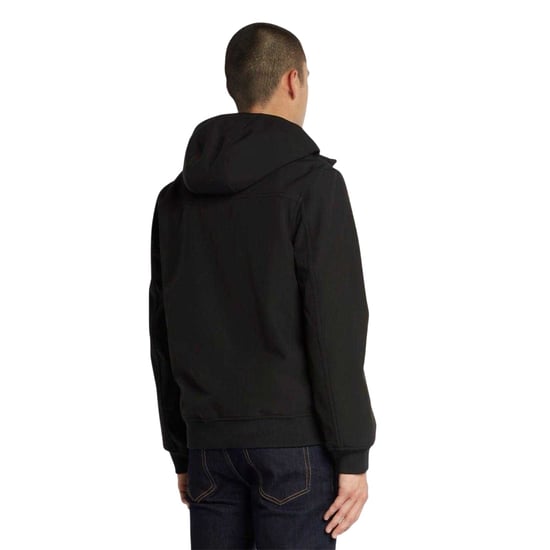 Farah Softshell-jas met capuchon voor heren (Zwart) - Image 3