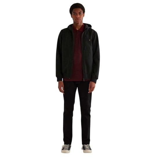 Farah Softshell-jas met capuchon voor heren (Zwart) - Image 4
