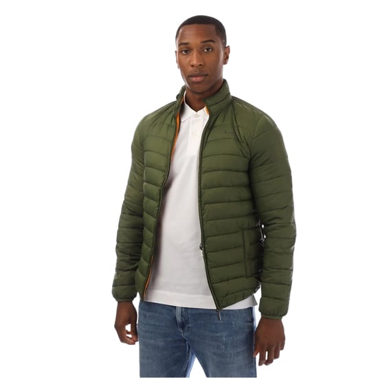 Aquascutum Pufferjacka för män (Armégrön) - Image 2