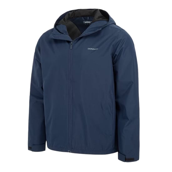 Donnay Heren Lichtgewicht Jas met Capuchon (Marine) - Image 3