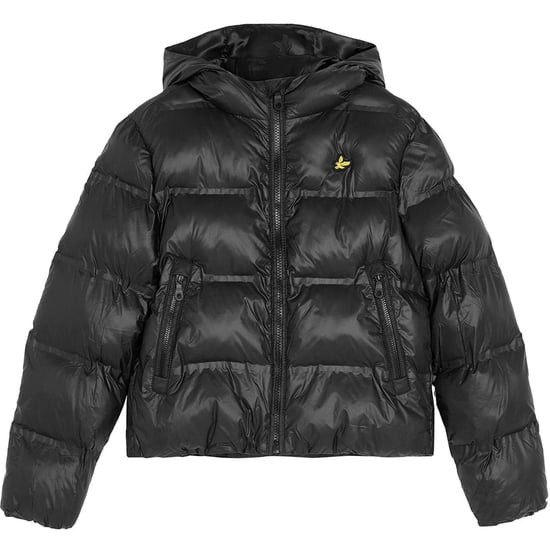Lyle & Scott Jongens Gevoerde Pufferjack (Jet Black) - Image 1