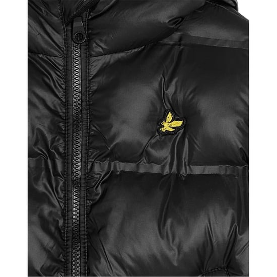 Lyle & Scott Jongens Gevoerde Pufferjack (Jet Black) - Image 3