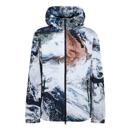 Diesel heren Earth capuchon bomberjack (Zwart) - Image 1