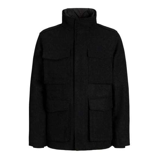 Jack And Jones Heren Alex Multi Pocket Regular veldjas (Zwart) - Image 2