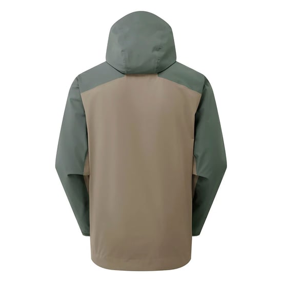 Heren Lichtgewicht Waterdichte Wand jacket met Capuchon Halve Rits Regenjas - Image 2