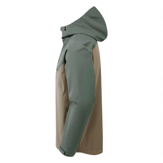Heren Lichtgewicht Waterdichte Wand jacket met Capuchon Halve Rits Regenjas - Image 3