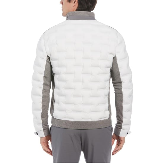 Original Penguin Herenjack met hoge kraag en normale pasvorm voor sportieve activiteiten (Grijze Heide) - Image 2