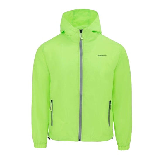 Donnay Heren Lichtgewicht Jas met Capuchon (Groen) - Image 1