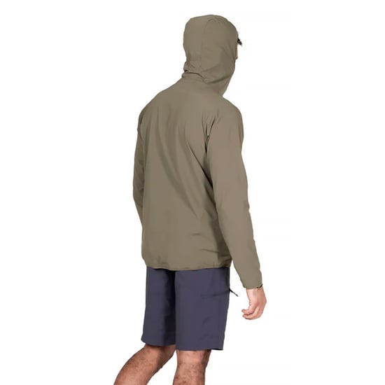 Herr Lättviktig Softshell Vandring Hoodie Jacka med Vattenavvisande Finish - Image 5