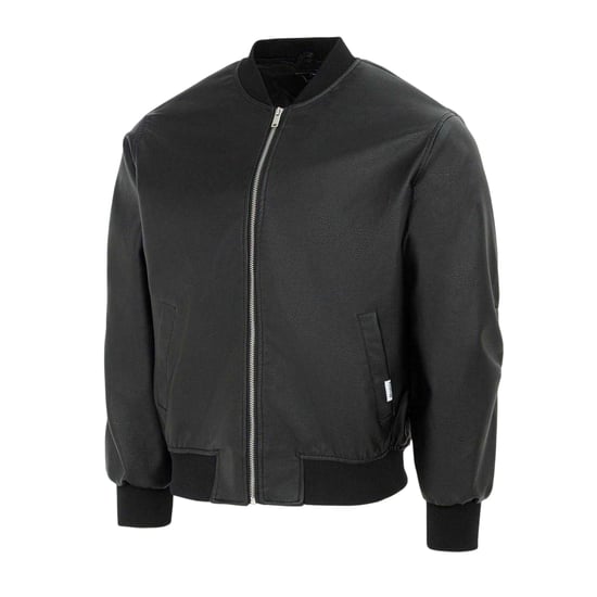 Firetrap PU-bomberjack voor heren (Zwart) - Image 4