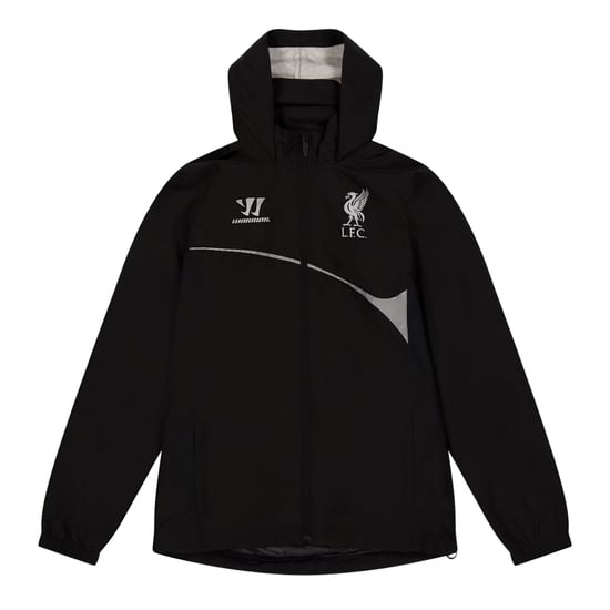 Warrior Lichtgewicht trainingsjack met capuchon van Liverpool FC voor heren (Zwart) - Image 1