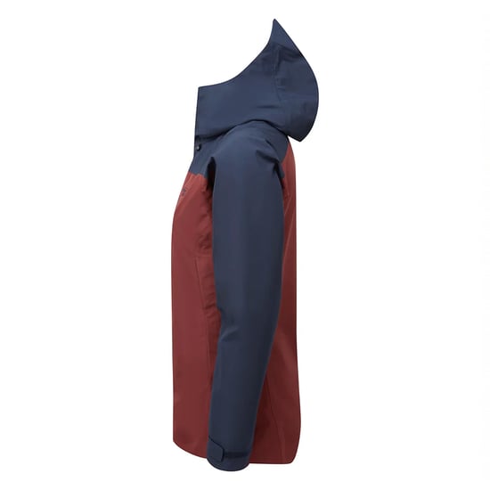Dames Waterdichte GORE-TEX Hooded Wand jacket Regenjas met Zakken - Image 3