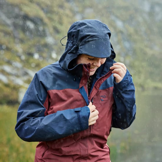 Dames Waterdichte GORE-TEX Hooded Wand jacket Regenjas met Zakken - Image 5