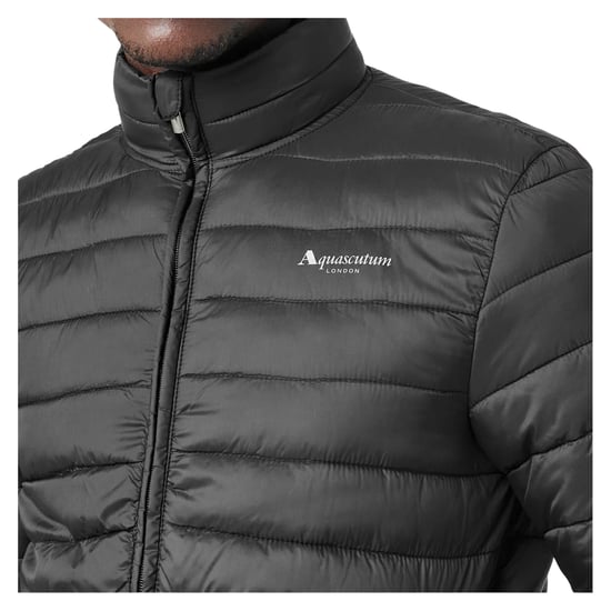 Aquascutum Pufferjacka för män (Svart) - Image 4