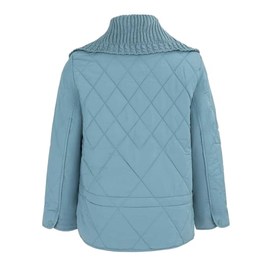 Firetrap Womens/Ladies Quilted Relaxed Fit Jacket (Blue) - Image 2