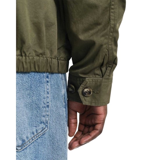 Gant Herenwindjack van katoenen twill, waterafstotend, normale pasvorm (Groen) - Image 3