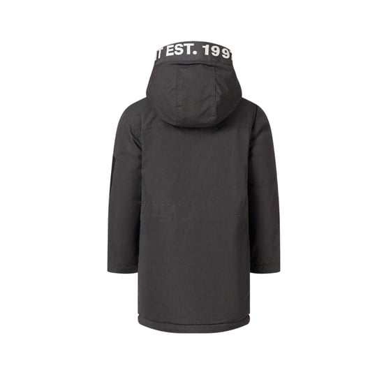 Minoti Childrens/Kids Taslan Utility Jacket (Charcoal) - Image 3