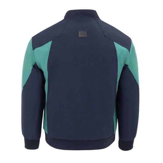 Firetrap Mens Colour Block Bomber Jacket (Navy) - Image 2