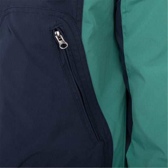 Firetrap Mens Colour Block Bomber Jacket (Navy) - Image 4