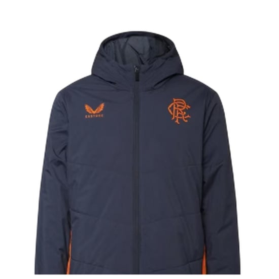 Castore Rangers FC-anorak voor heren (Echt rood) - Image 3