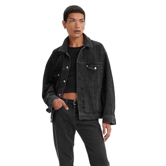 Levis Mens Liberation denim truckerjack (Zwart) - Image 3