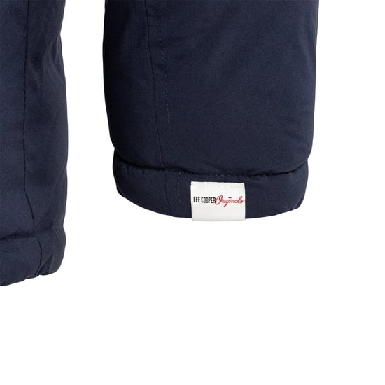 Lee Cooper Heren Pufferjas met capuchon (Marine) - Image 4