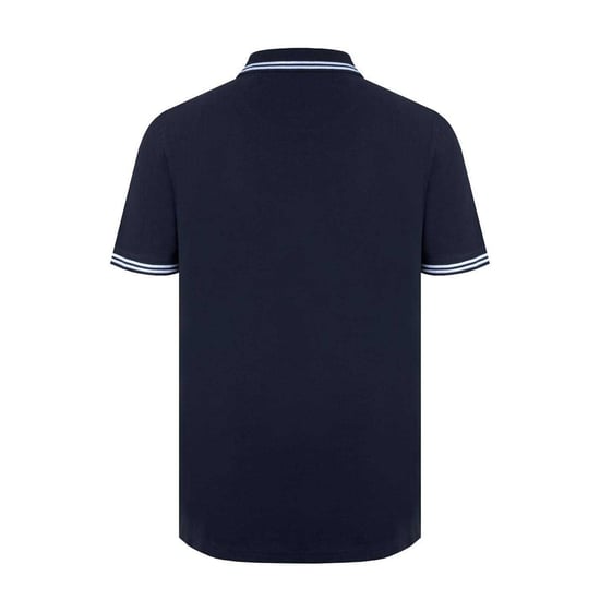 Firetrap Mens Lazer Logo Cotton Polo Shirt (Black) - Image 2