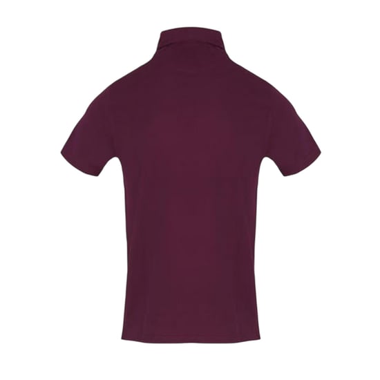 Aquascutum Mens Logo Polo Shirt (Red) - Image 2