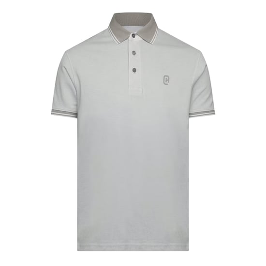 Crosshatch Heren Preece Poloshirt (Wit) - Image 1