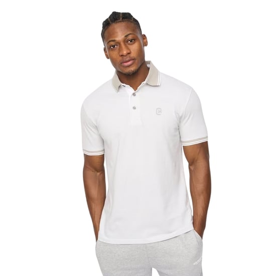 Crosshatch Heren Preece Poloshirt (Wit) - Image 3