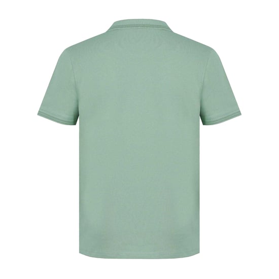 Firetrap Mens Lazer Logo Cotton Polo Shirt (Light Green) - Image 2