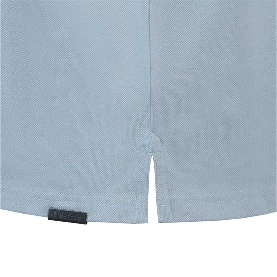 Firetrap Mens Lazer Logo Cotton Polo Shirt (Blue/Black) - Image 3
