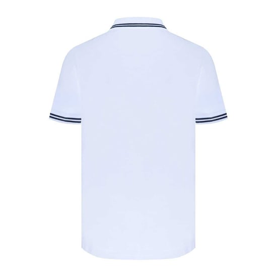 Firetrap Mens Lazer Logo Cotton Polo Shirt (White) - Image 2