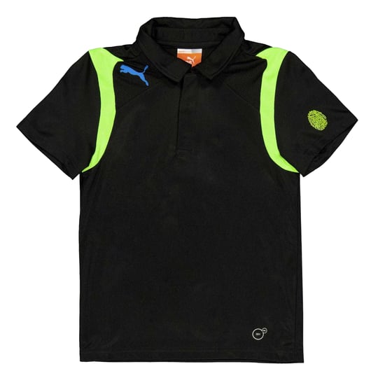 Puma Evospeed-poloshirt met kleurblokken voor kinderen (Zwart) - Image 1
