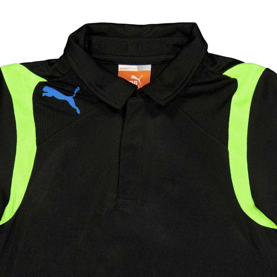Puma Evospeed-poloshirt met kleurblokken voor kinderen (Zwart) - Image 3