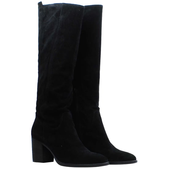 Clarks Park Side Womens Black Knee High Boots - Image 2