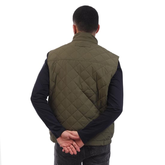 Gant Heren Gewatteerd Gilet (Groen) - Image 3