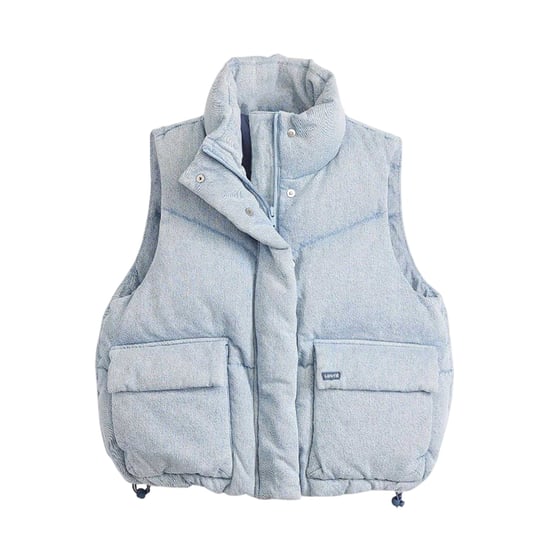 Levis Bubble Western-vest voor dames (Lichtblauw) - Image 2