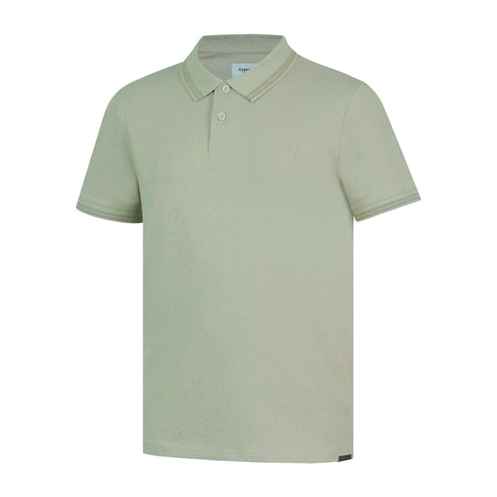 Firetrap Heren Lazer-logo katoenen poloshirt (Beige) - Image 3