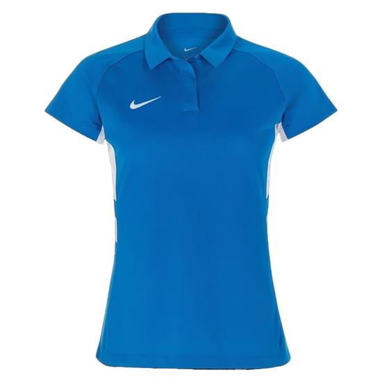 Nike Raglan-poloshirt met contrasterende panelen voor dames (Royaal Blauw, Wit) - Image 1